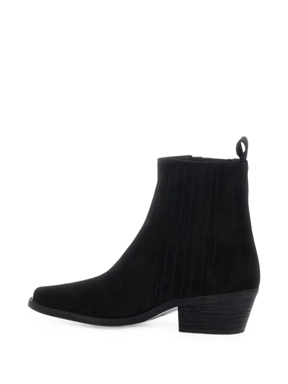 Pollini pointed-toe ankle boots Zwart