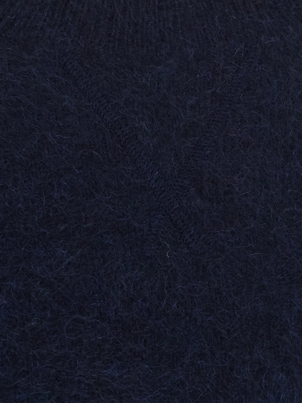 'S Max Mara Gebreide trui met sjaaldetail Blauw