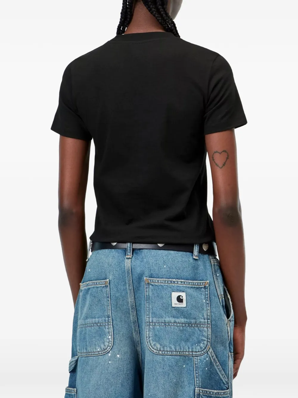 Carhartt WIP S S Gracious T-shirt Zwart