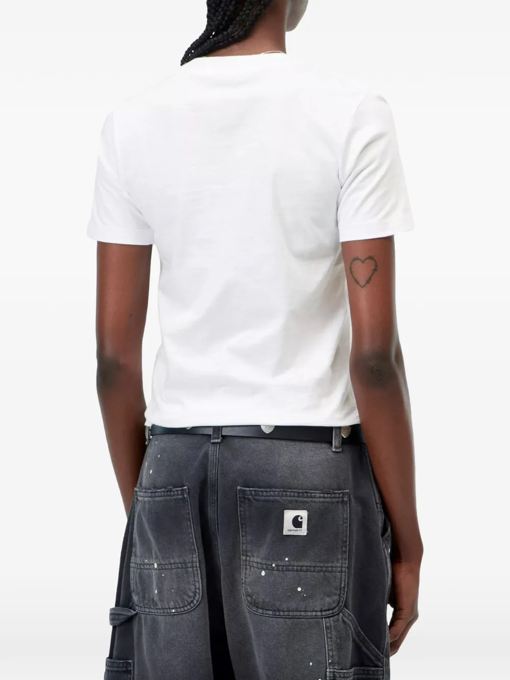 Carhartt WIP S S Gracious T-shirt Wit