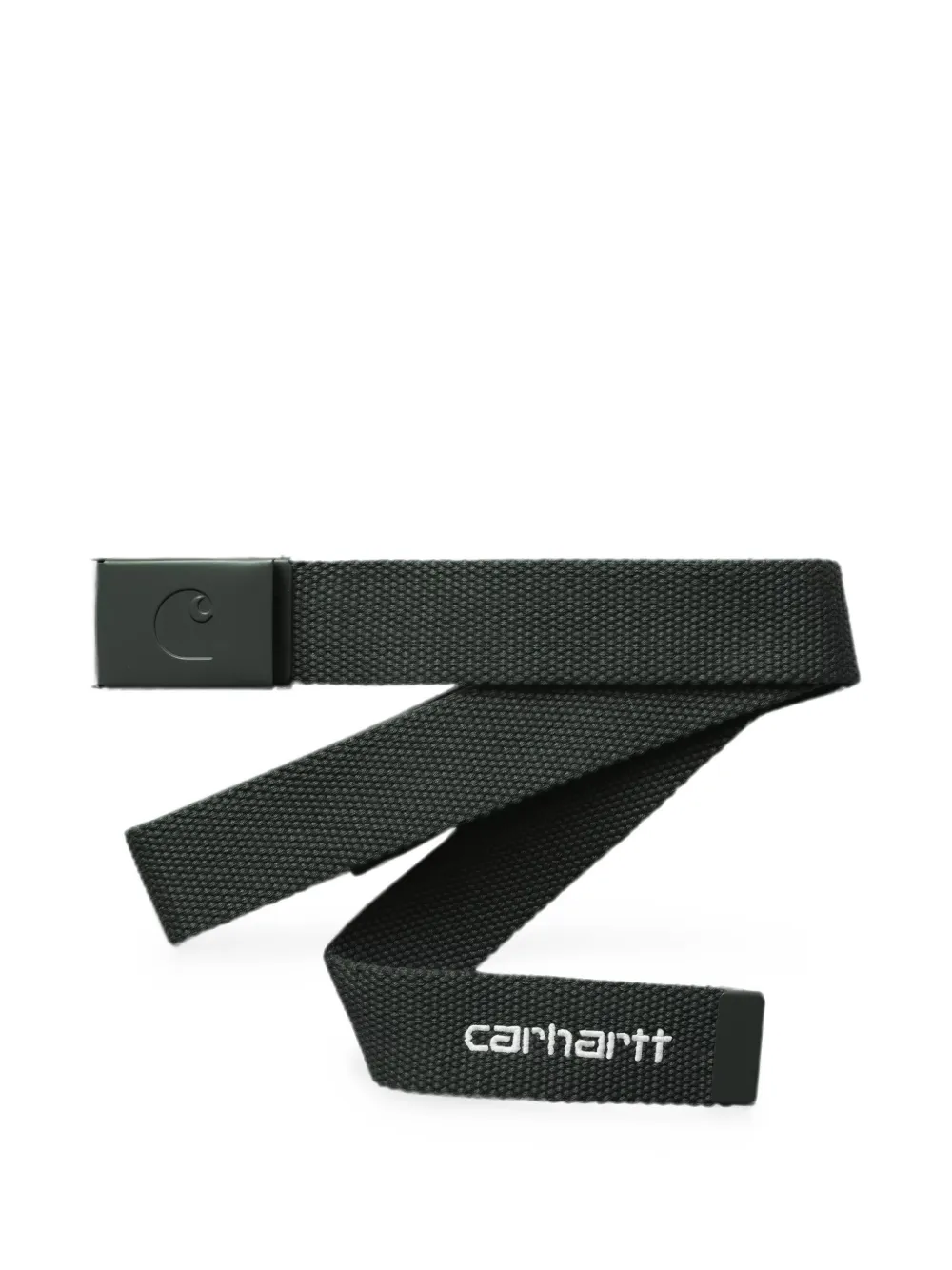 Carhartt WIP C-logo belt tonal polyester canvas - Verde