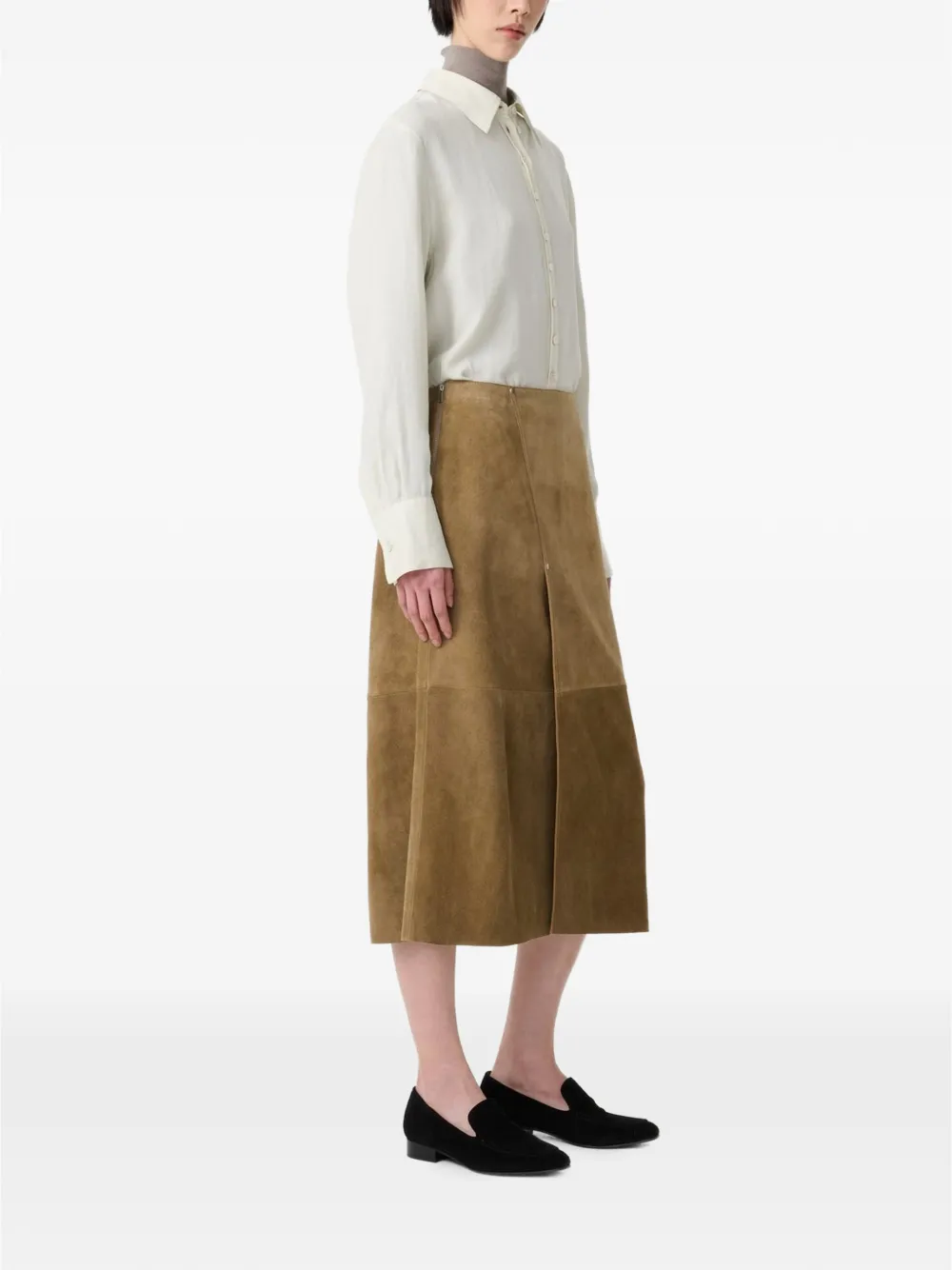 Studio Nicholson Torin blouse Wit