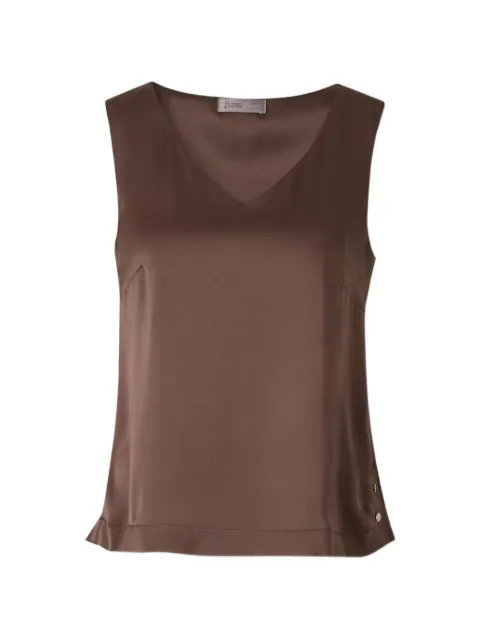 Herno Bluse mit Satin-Finish