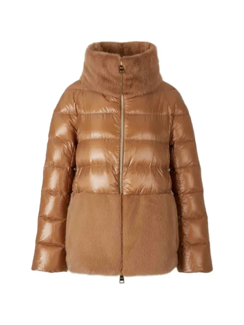 Herno quilted zip-up puffer jacket