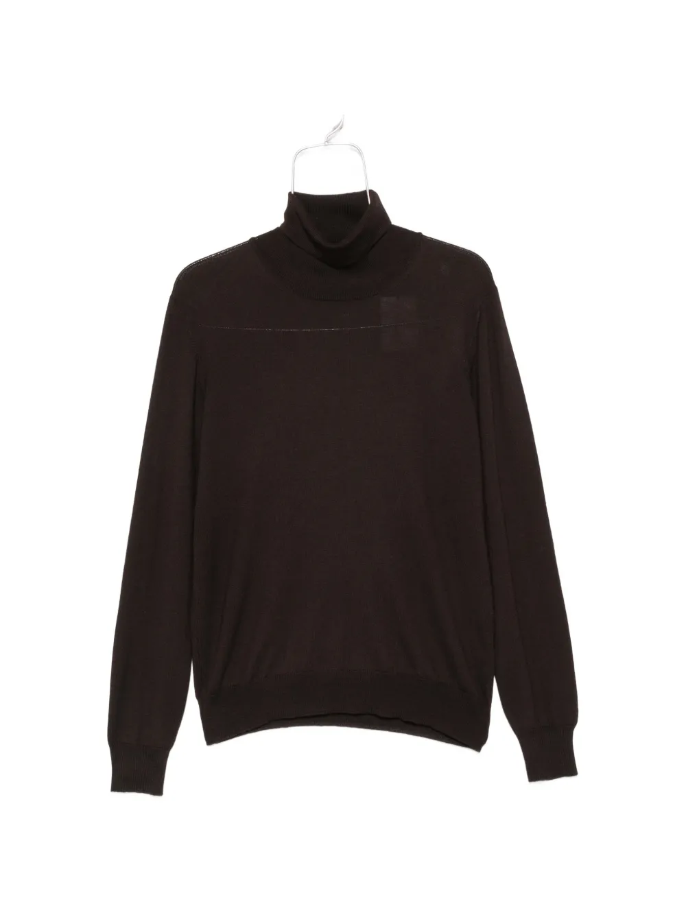 Gran Sasso roll-neck knitted sweater - Braun