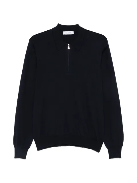 Gran Sasso quarter-zip polo sweater