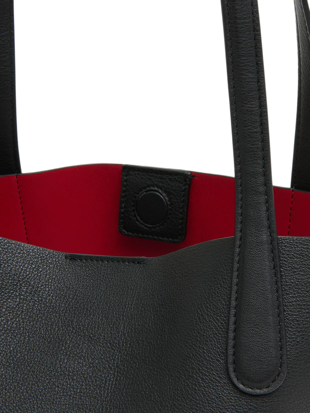 Mansur Gavriel Small Everyday Soft leather tote bag Zwart