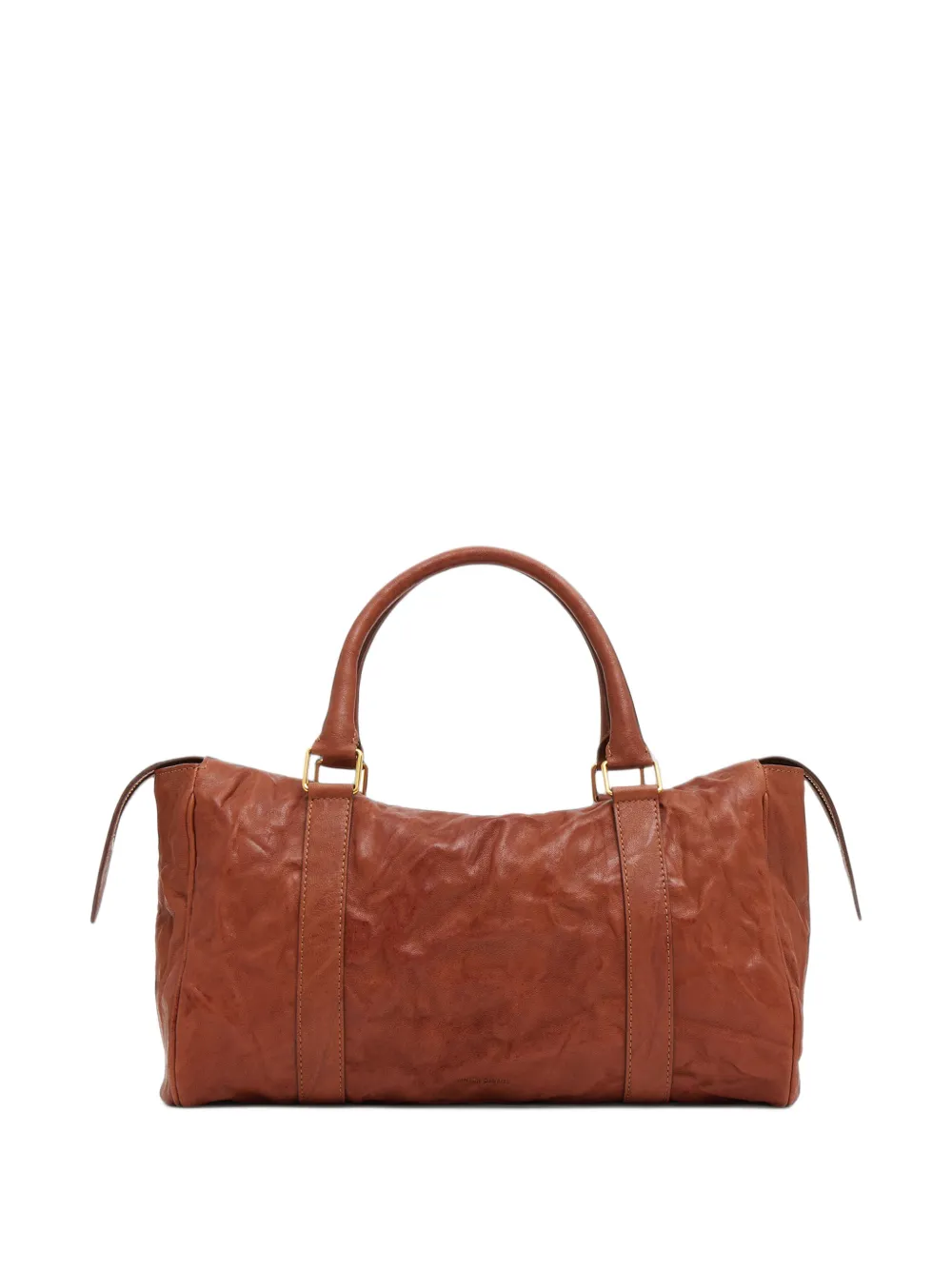 Mansur Gavriel Onda lambskin satchel bag Bruin