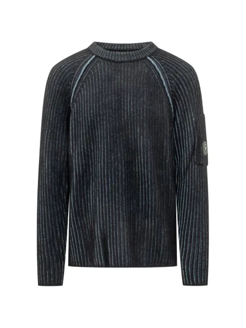C.P. Company ribbed-knit Lens-detail sweater