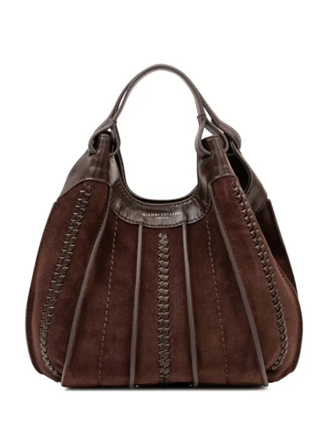 GIANNI CHIARINI cabas tressé Dua médium