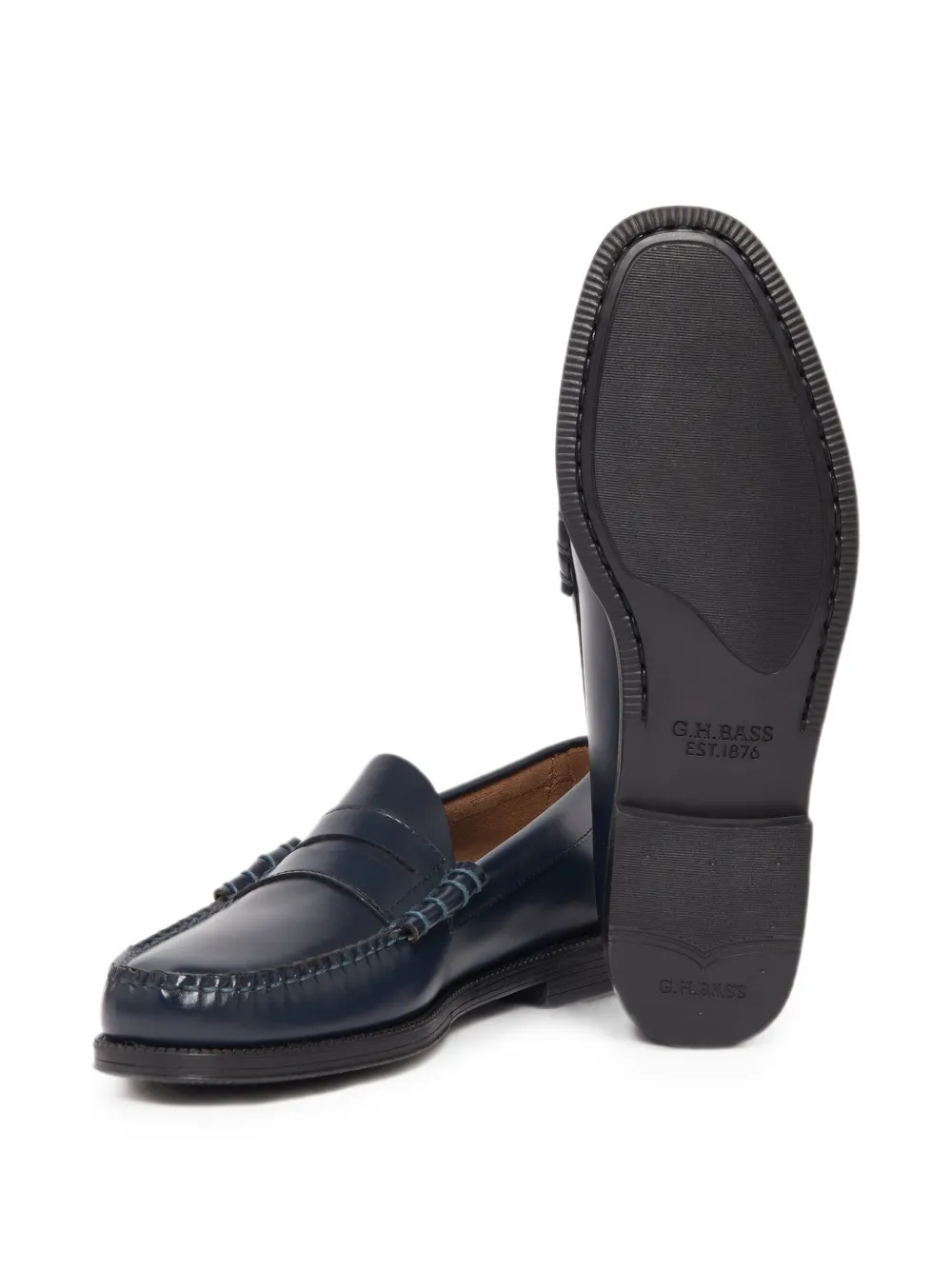G.H.Bass Weejuns Larson Flag loafers Blauw