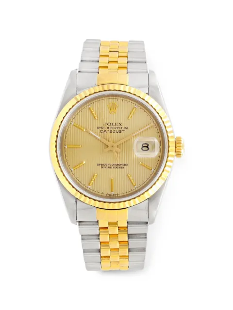 Rolex Datejust fluted bezel 36mm watch