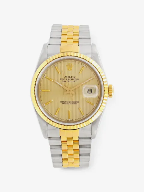 Rolex Datejust fluted bezel 36mm watch
