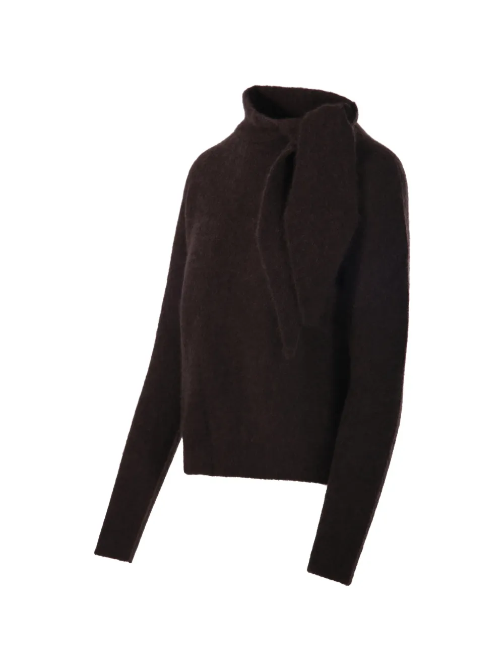 Roberto Collina Coltrui met strikdetail Bruin