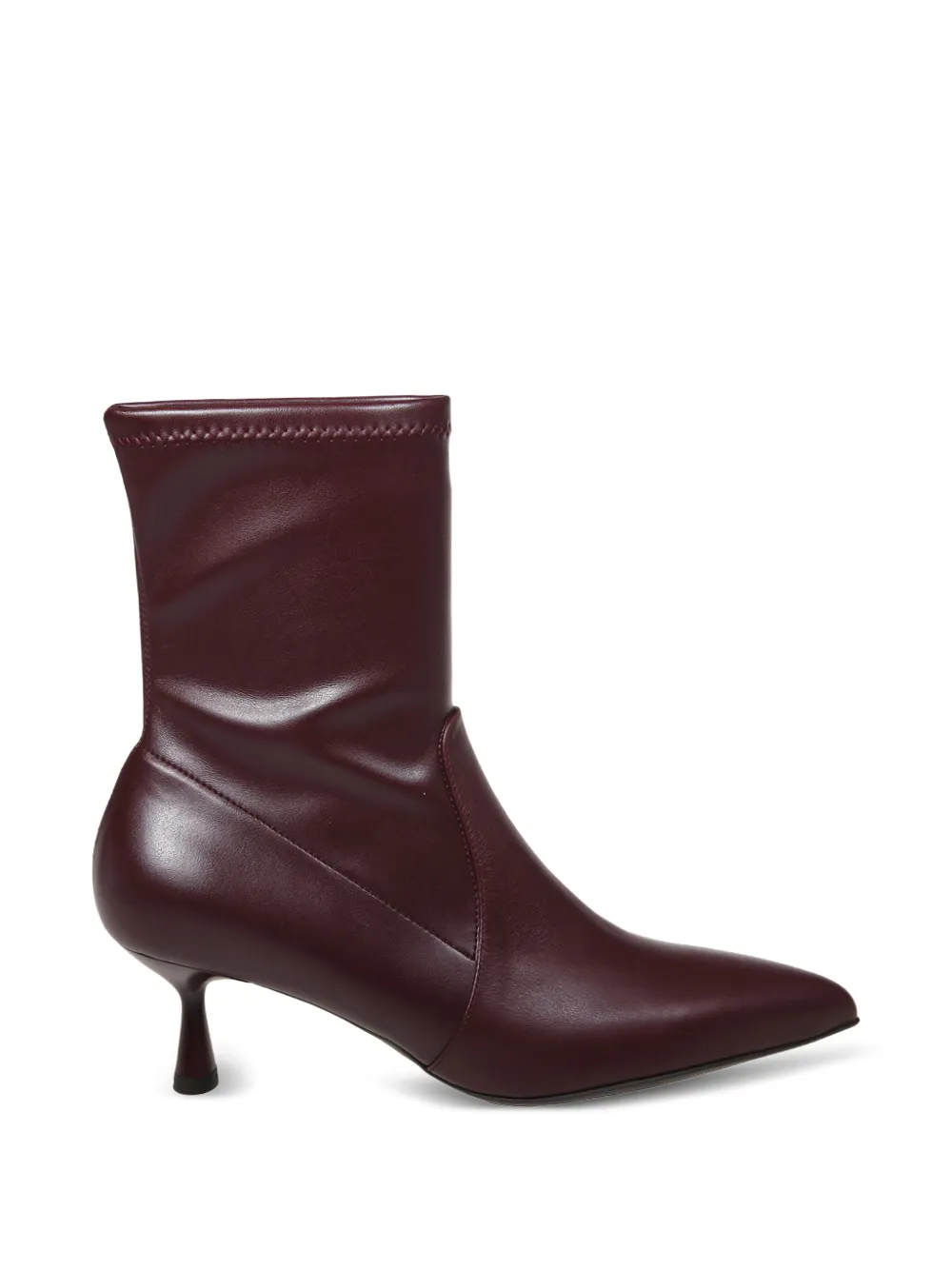 Sergio Levantesi pointed-toe ankle boots Rood
