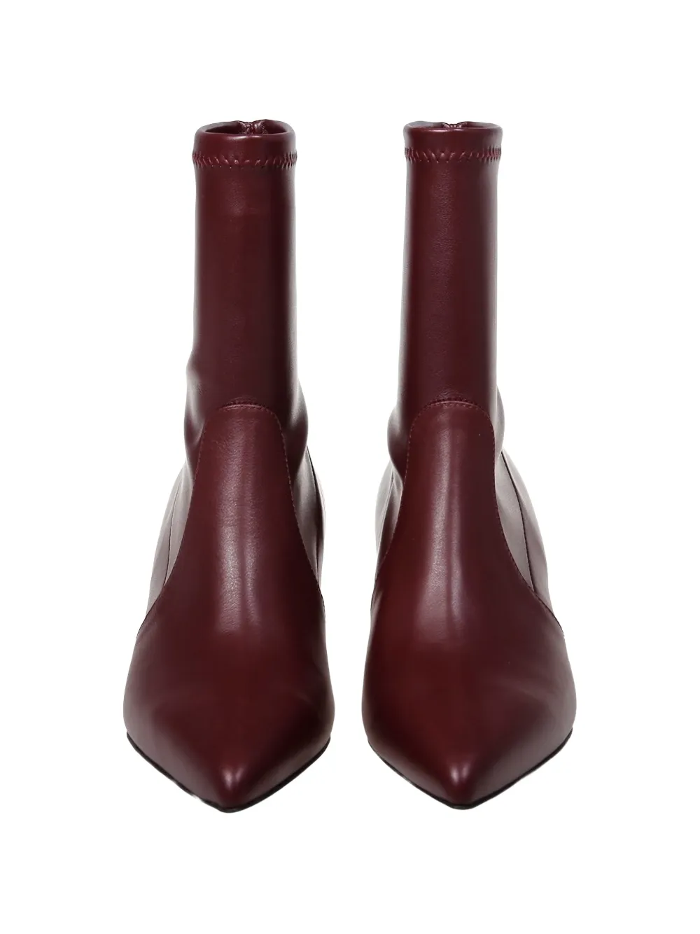Sergio Levantesi pointed-toe ankle boots Rood
