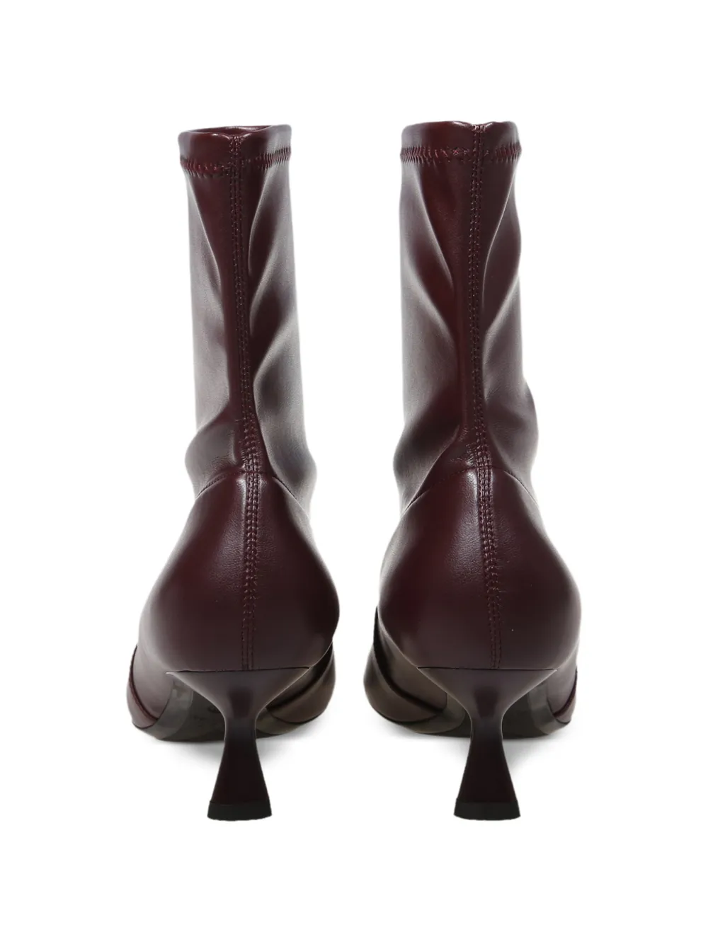Sergio Levantesi pointed-toe ankle boots Rood