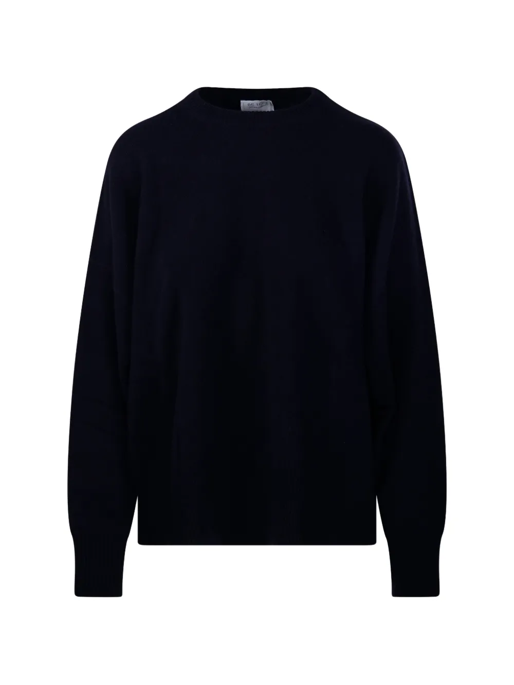 BeYou crew-neck long-sleeve sweater - Blau