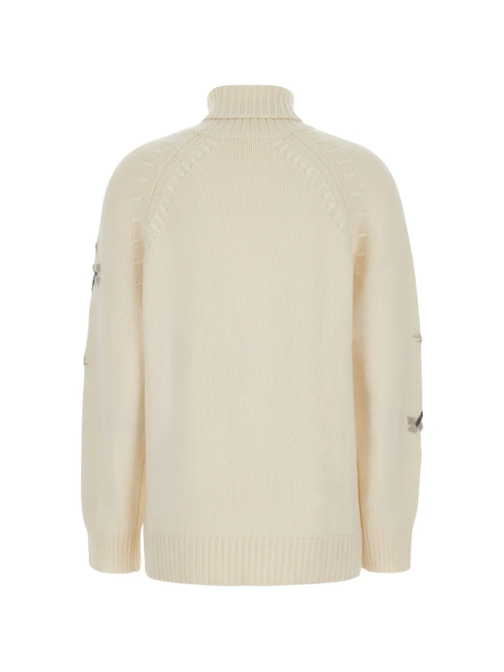 P.A.R.O.S.H. Coltrui met geborduurde bloemen Beige