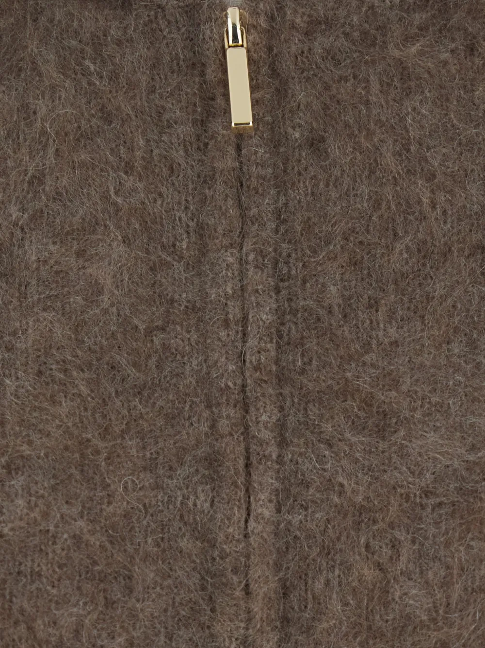 'S Max Mara Anne yak zip-up hoodie Beige