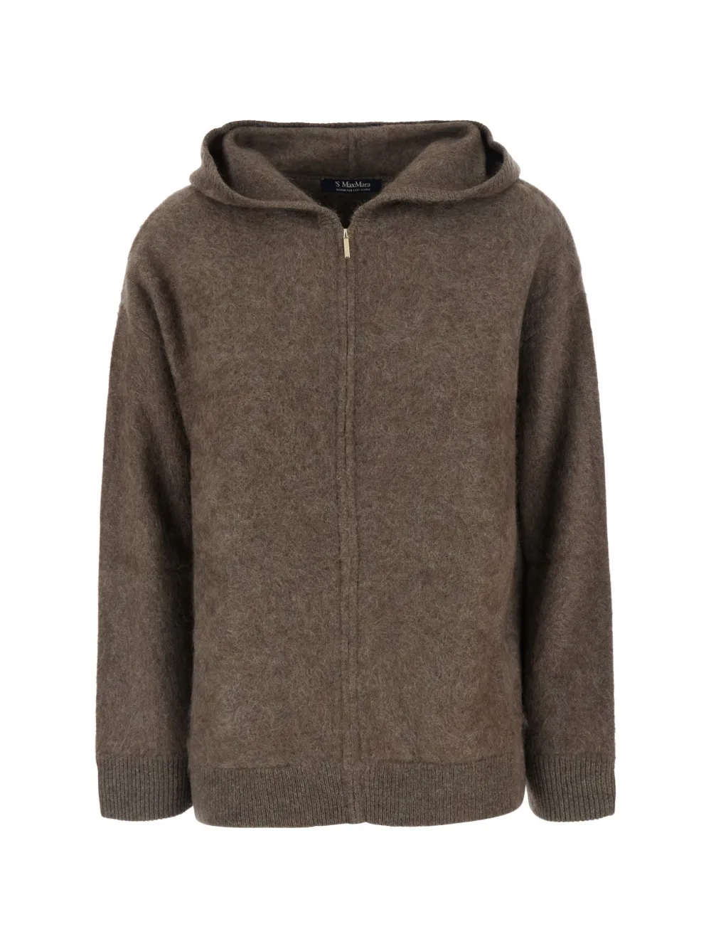 'S Max Mara Anne yak zip-up hoodie - Toni neutri