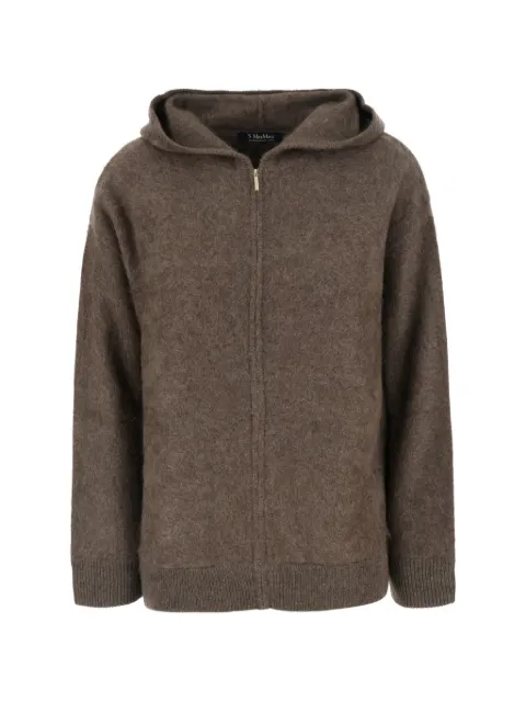 'S Max Mara Anne yak zip-up hoodie