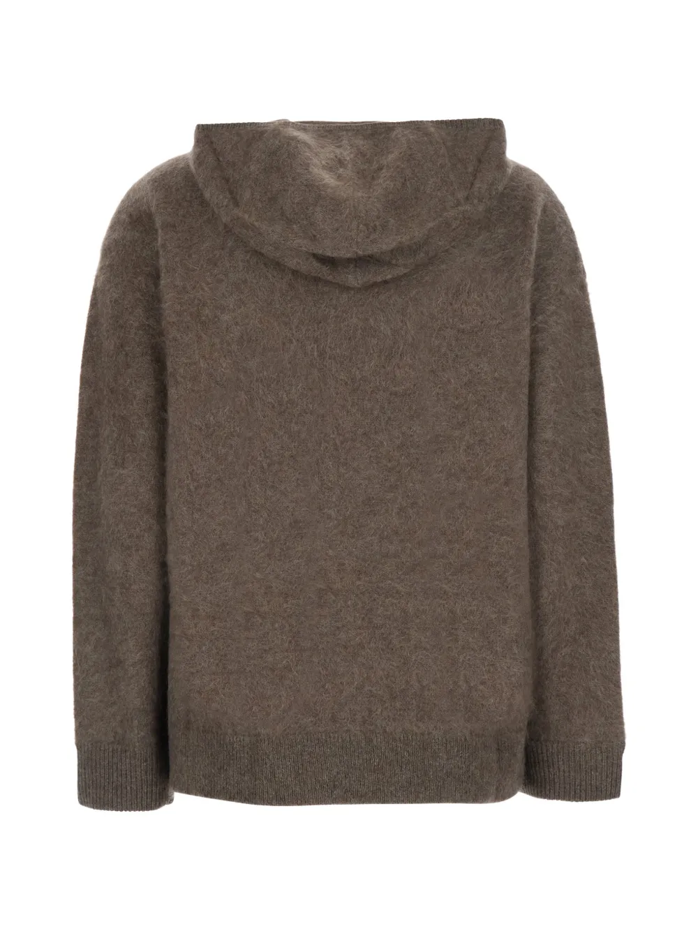 'S Max Mara Anne yak zip-up hoodie Beige