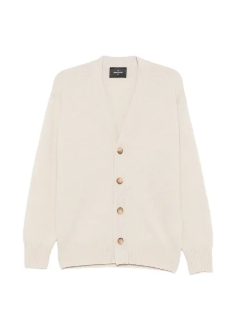 Gran Sasso button-up V-neck cardigan