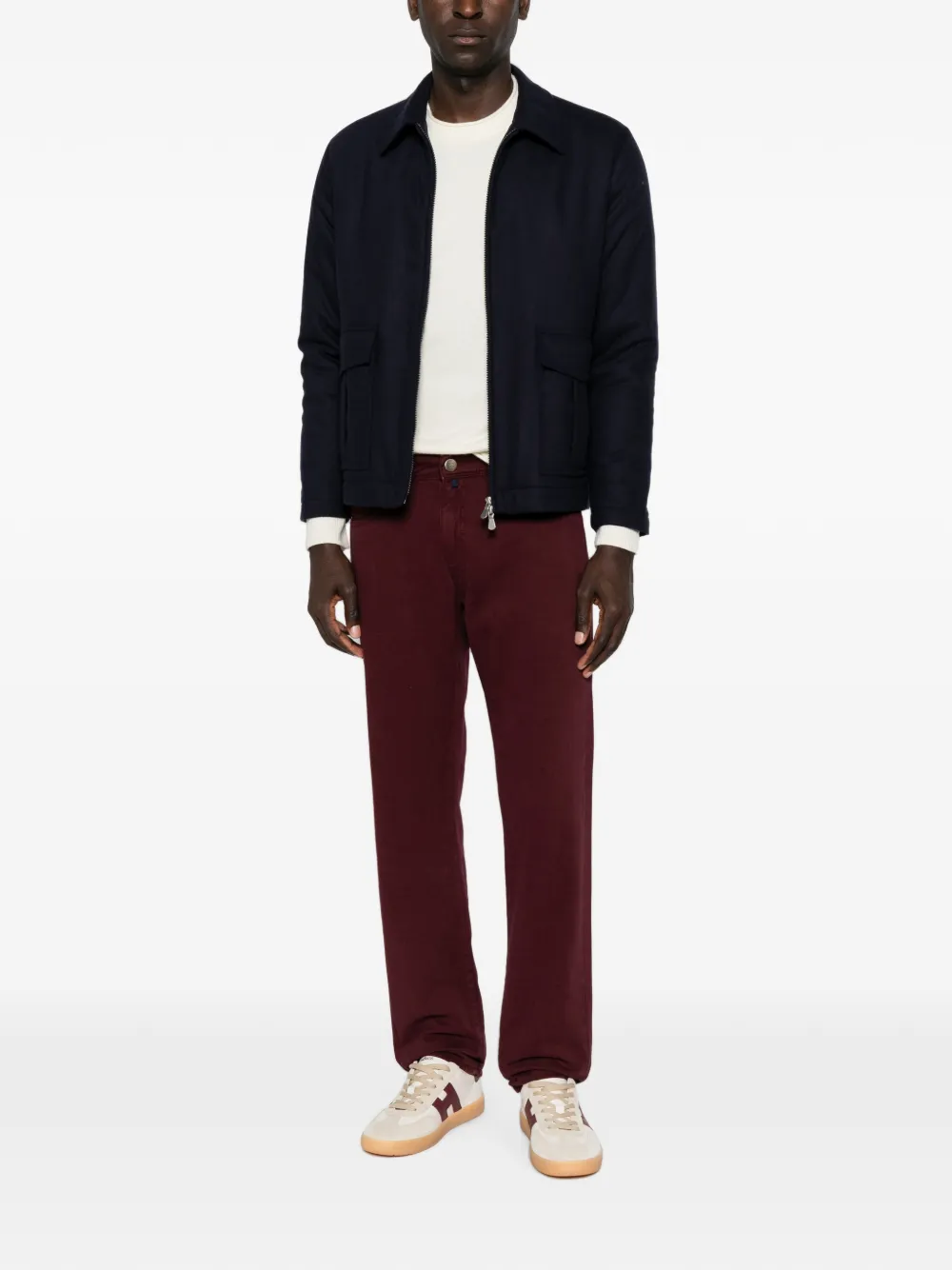 Gran Sasso Jack met klepzak en rits Blauw