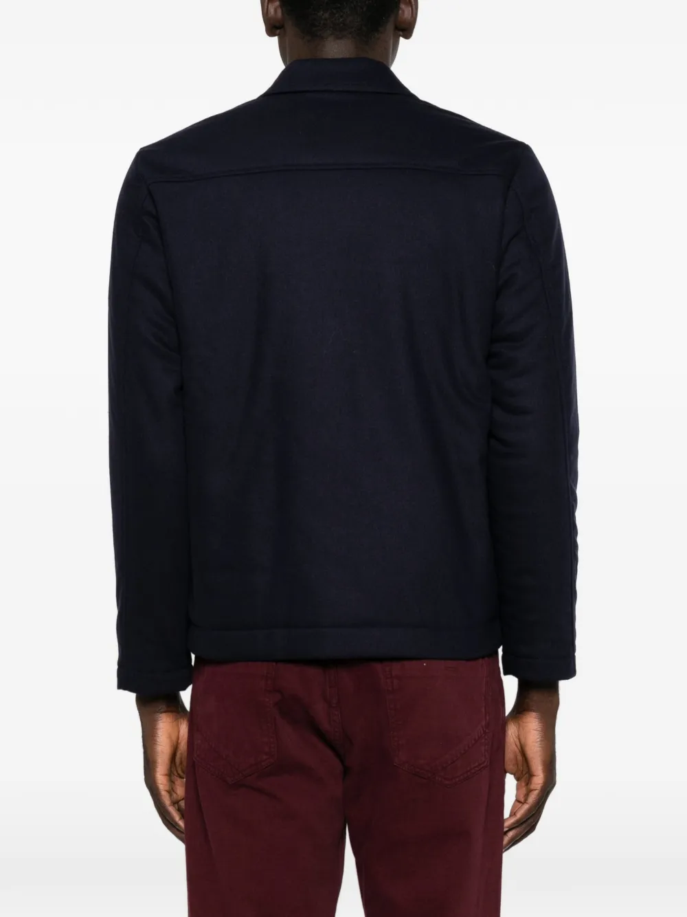 Gran Sasso Jack met klepzak en rits Blauw