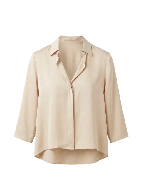 Peter Cohen Squarefront Frolic silk shirt