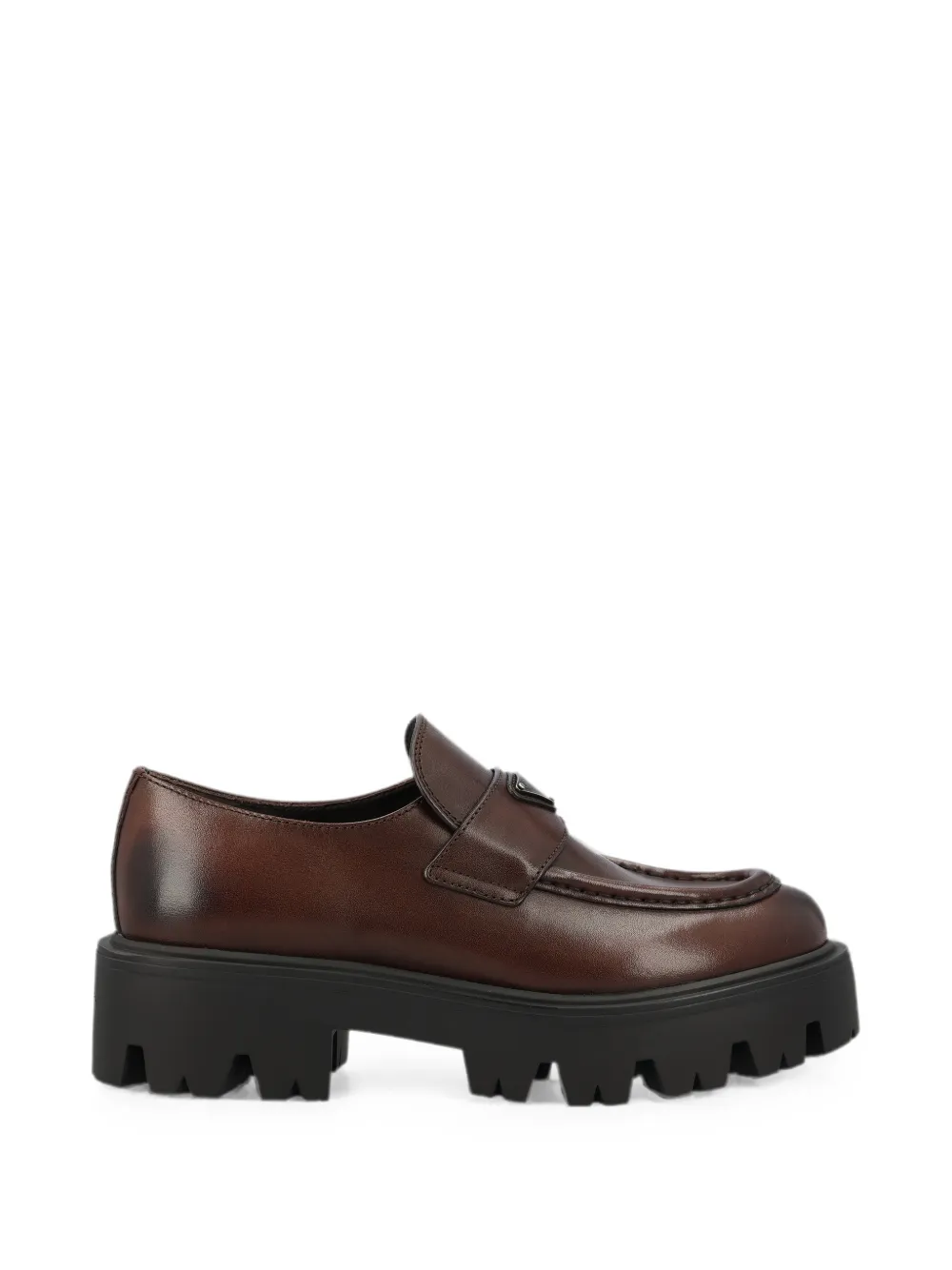 Prada leather loafers Bruin