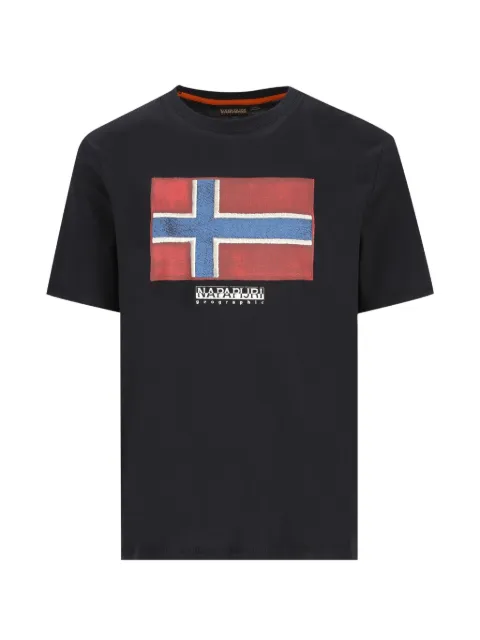 Napapijri Tiki ogo-print T-shirt