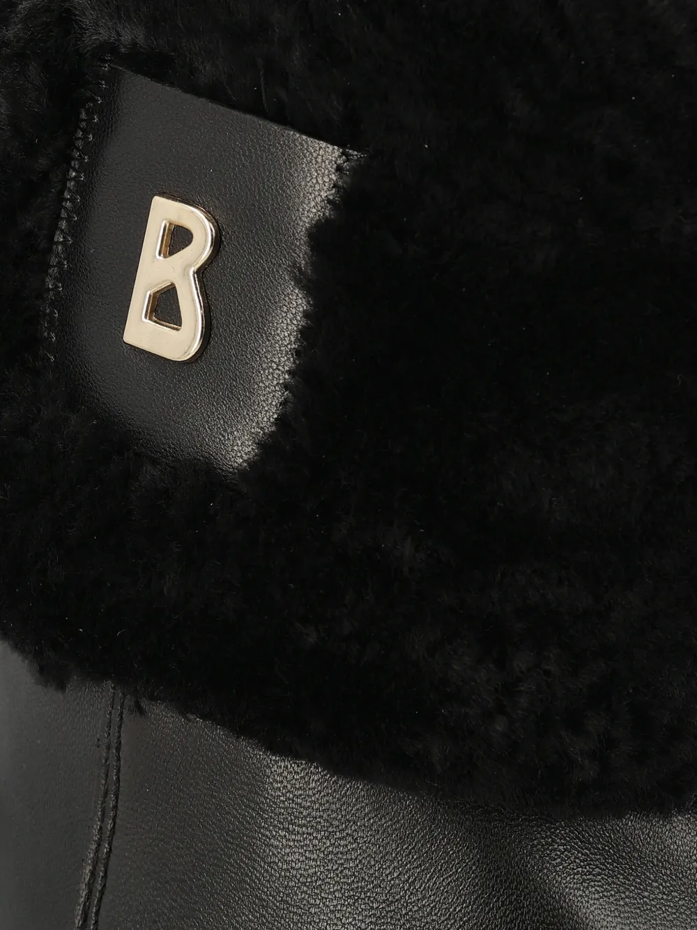 BOGNER Turin 6 enkellaarzen met logoplakkaat Zwart