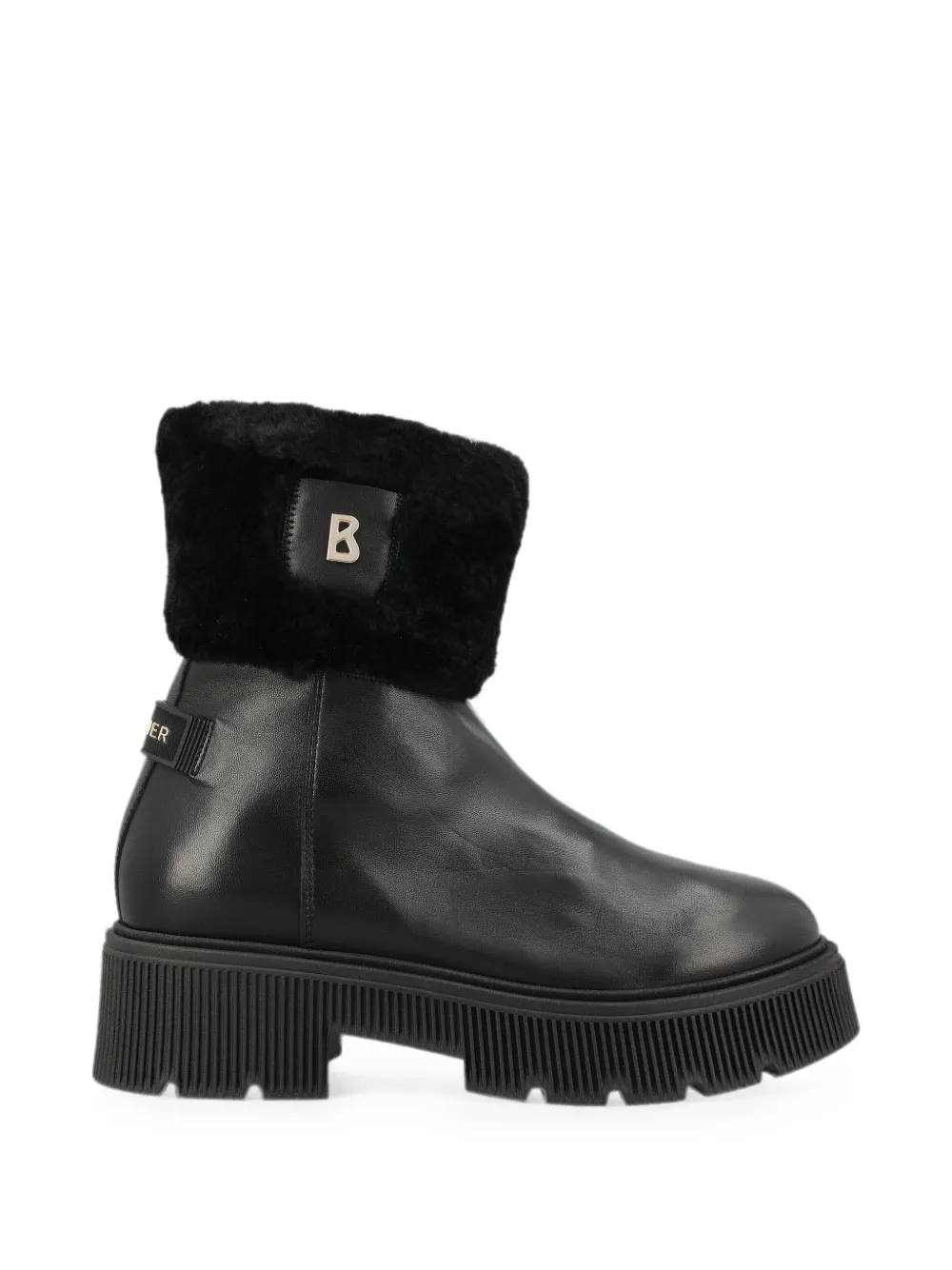 BOGNER Turin 6 logo-plaque ankle boots - Schwarz