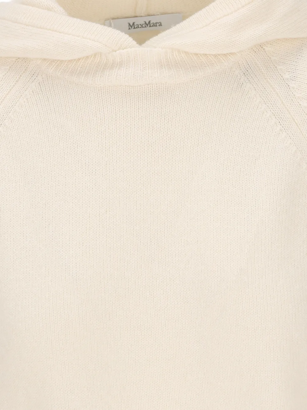 Max Mara cashmere hooded sweater Beige