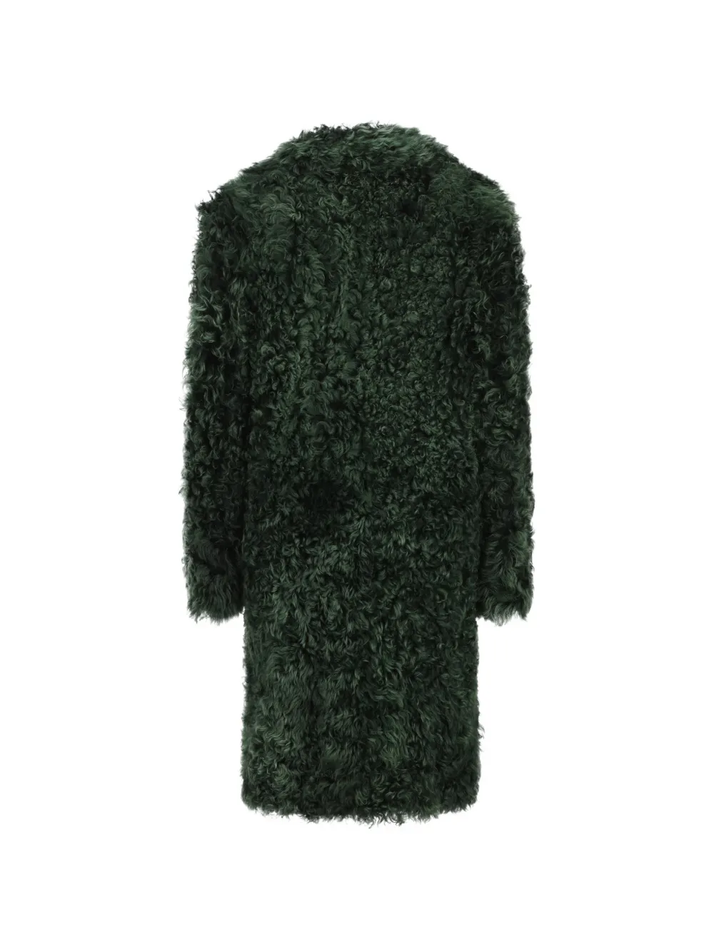 Prada Lammy coat Groen