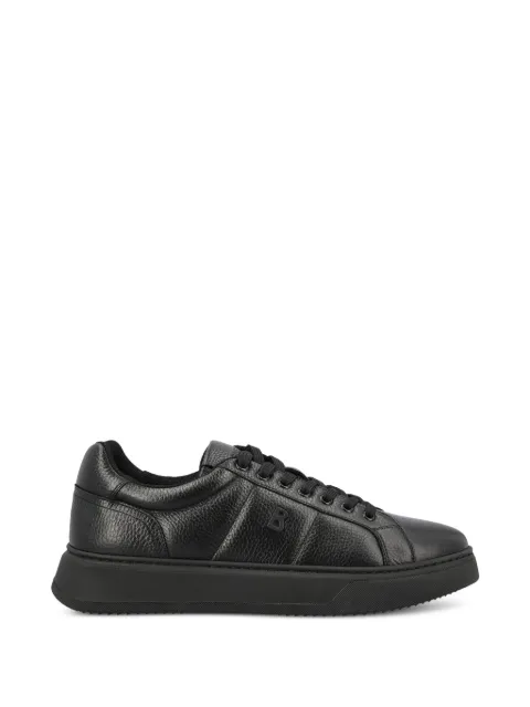 BOGNER logo-plaque leather sneakers
