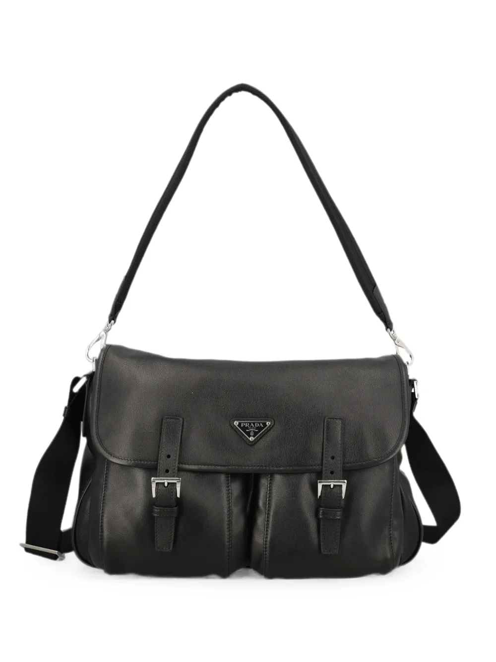 Prada leather shoulder bag - Nero