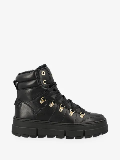 BOGNER lace-up leather ankle boots