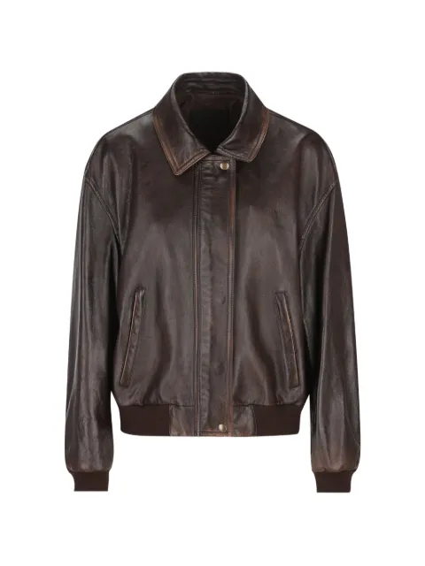 Prada nappa leather jacket