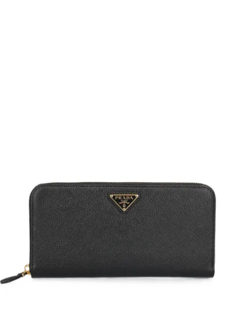 Prada large Saffiano leather wallet