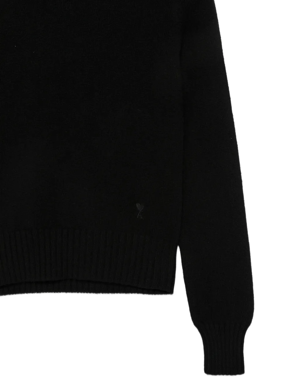 AMI Paris Ami de Coeur sweater Zwart