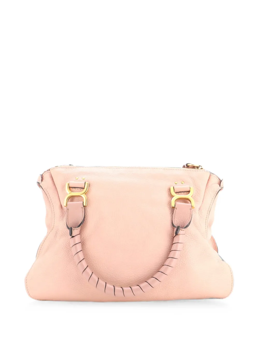 Chloé Pre-Owned Marcie Leather Medium shoulder bag - Rosa