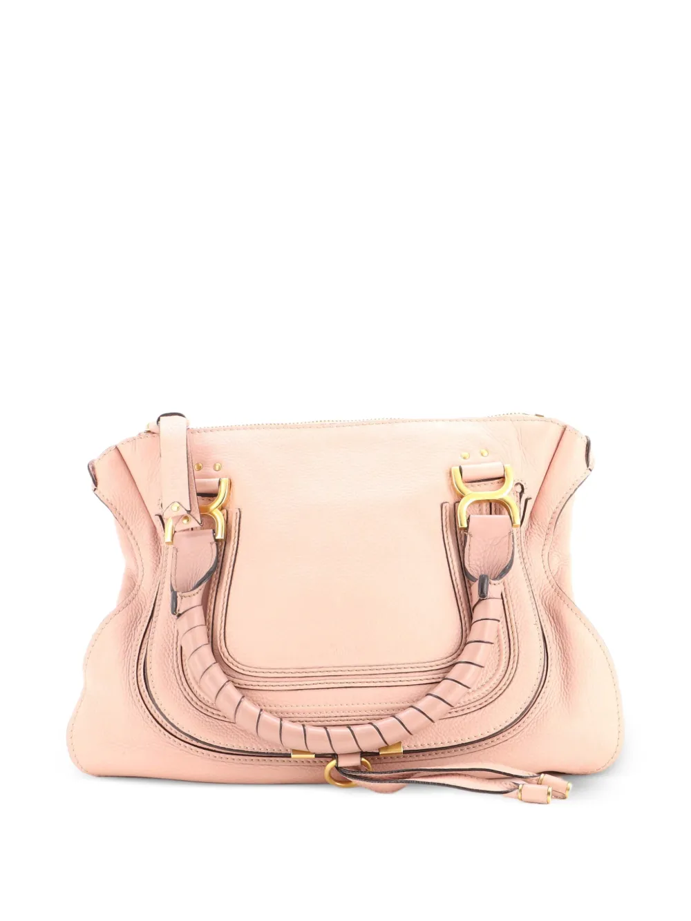 Chloé Pre-Owned Marcie Leather Medium shoulder bag - Rosa