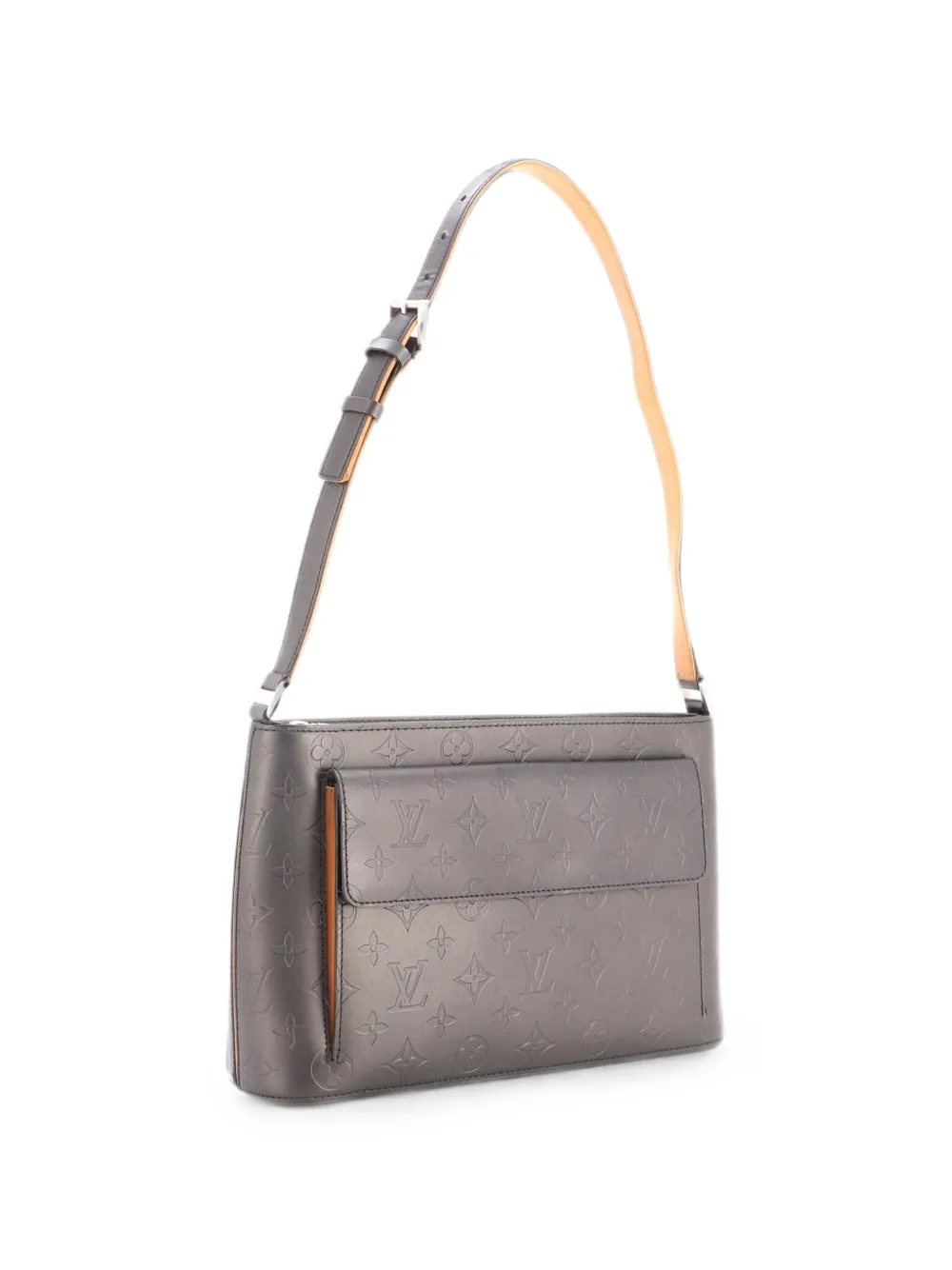 Louis Vuitton Pre-Owned Mat Allston Handbag Monogram Vernis shoulder bag - Grigio