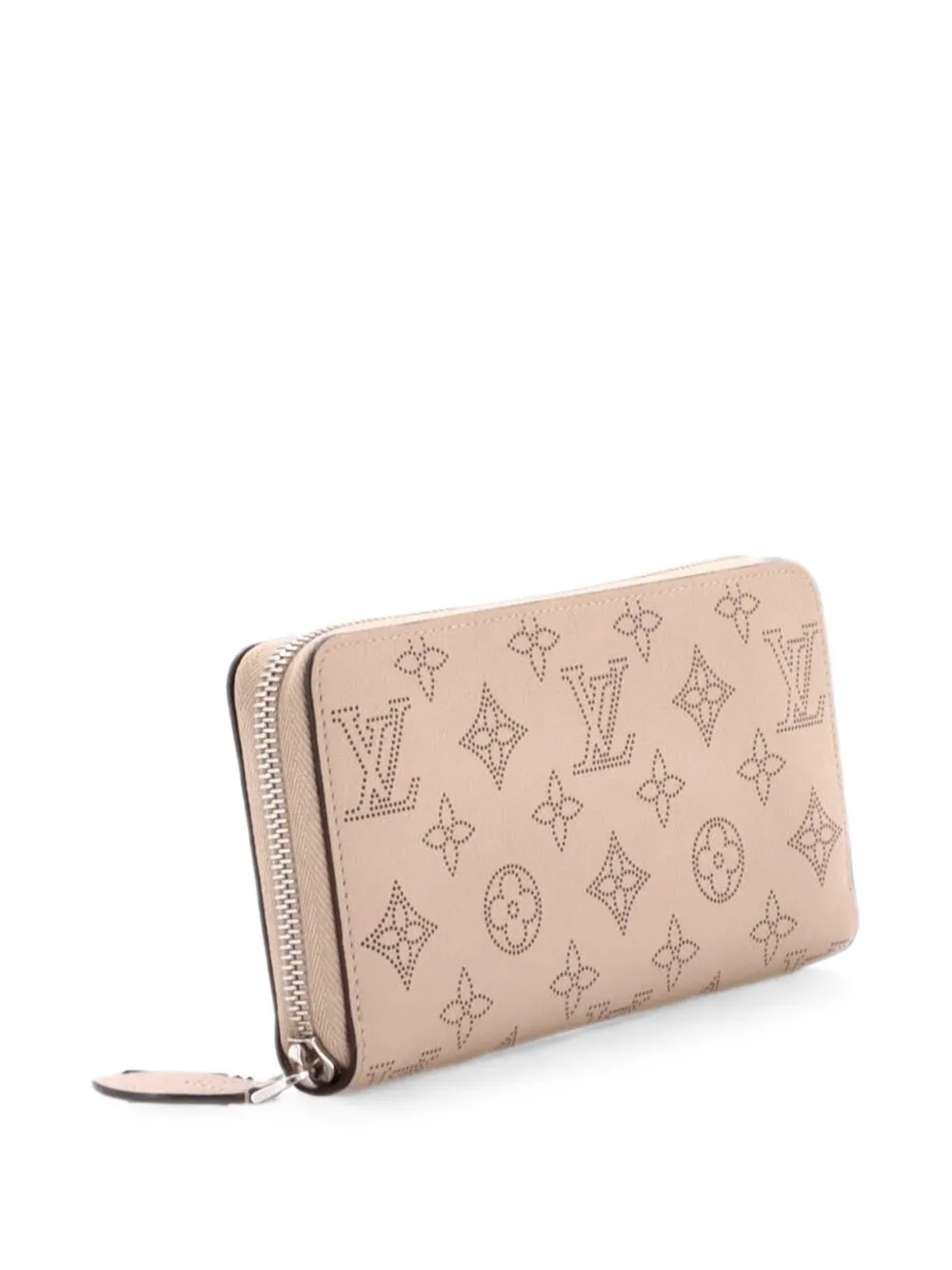Louis Vuitton Pre-Owned Zippy Wallet Mahina Leather small wallets - Nude