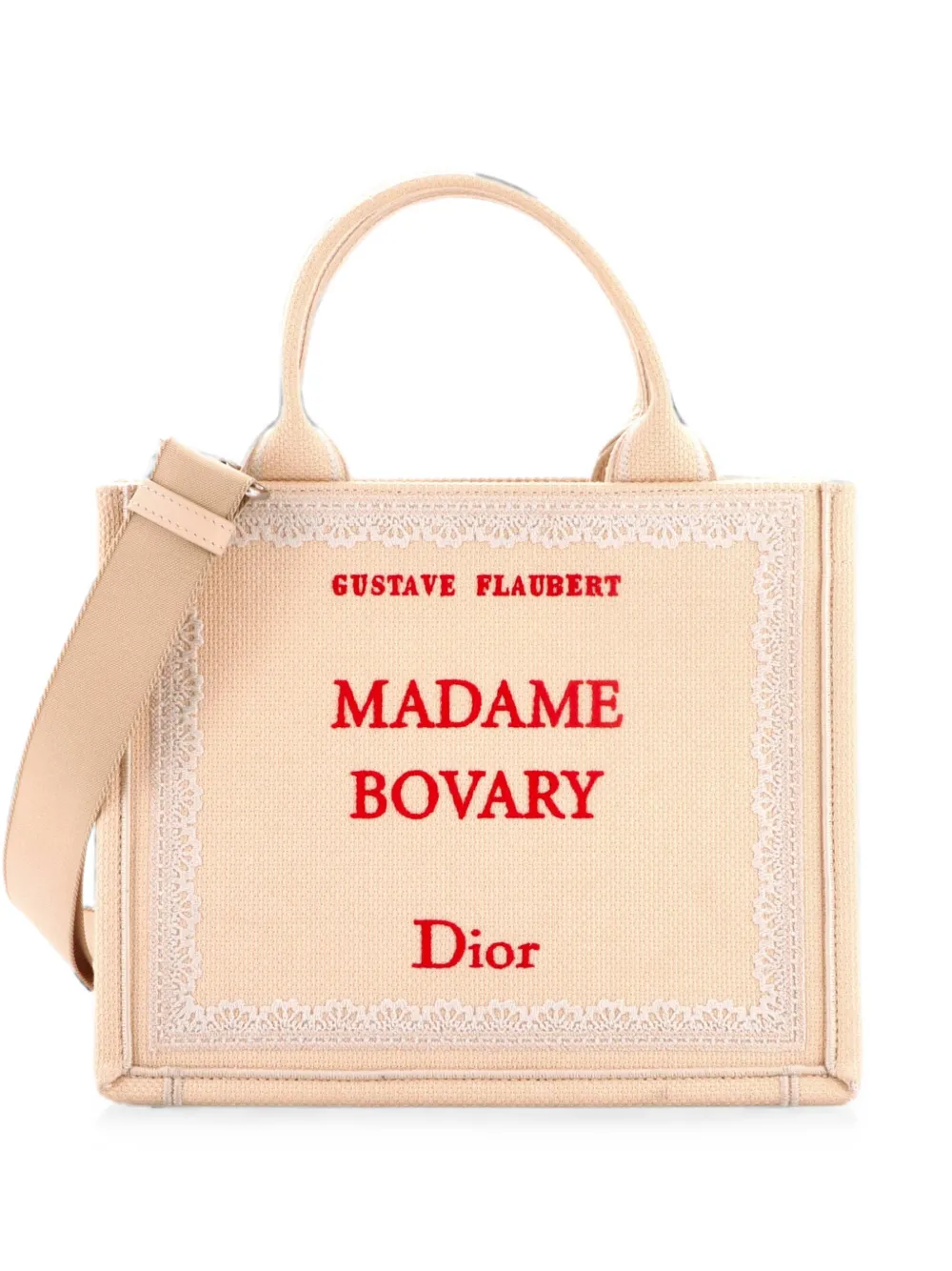 Christian Dior Pre-Owned Book with Strap Book Cover Canvas Small tote bag - Toni neutri