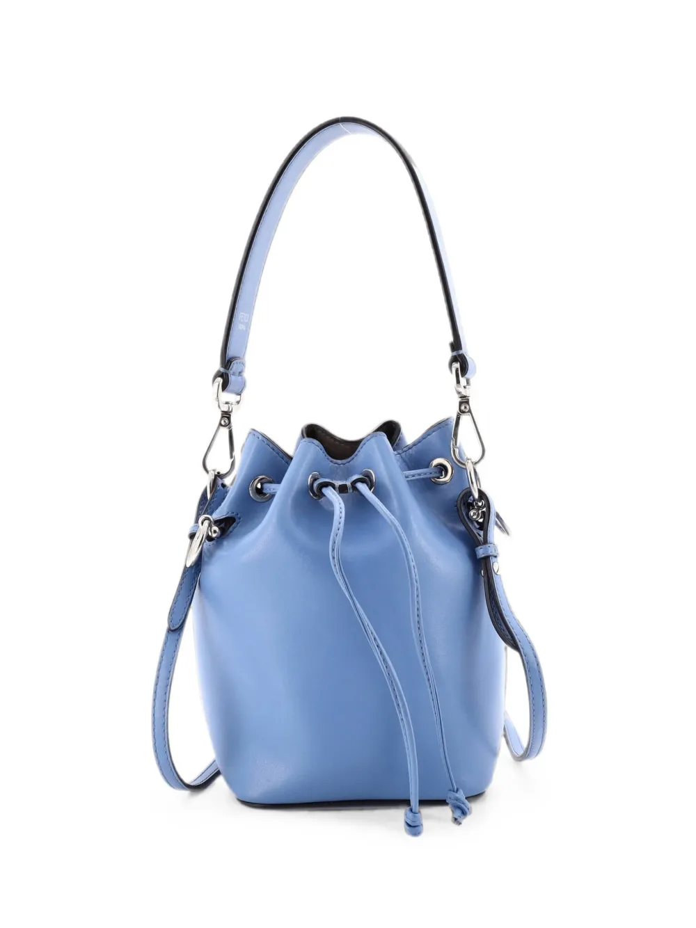 Fendi Pre-Owned Mon Tresor Leather Mini bucket bag - Blau