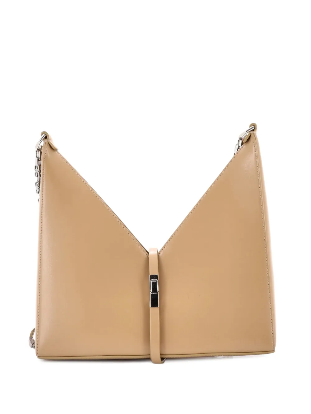 Givenchy Pre-Owned Cut Out Leather Small shoulder bag - Toni neutri